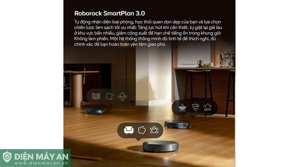 Robot hút bụi lau nhà Roborock Saros 20